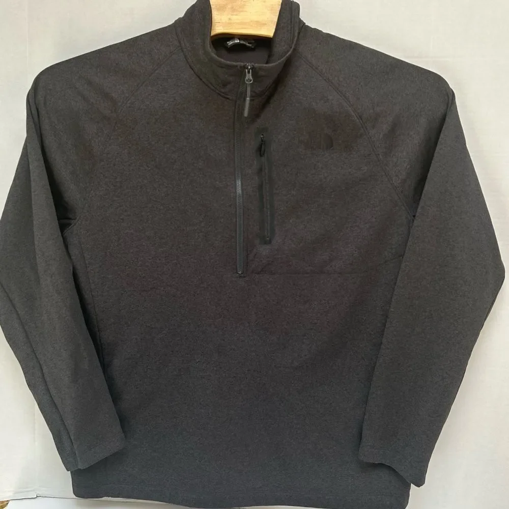 The North Face Men's‎ Canyonlands Half-Zip Gray Heathered Polyester size XXL